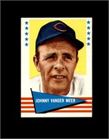 1961 Fleer #147 Johnny Vander Meer EX-MT to NRMT+