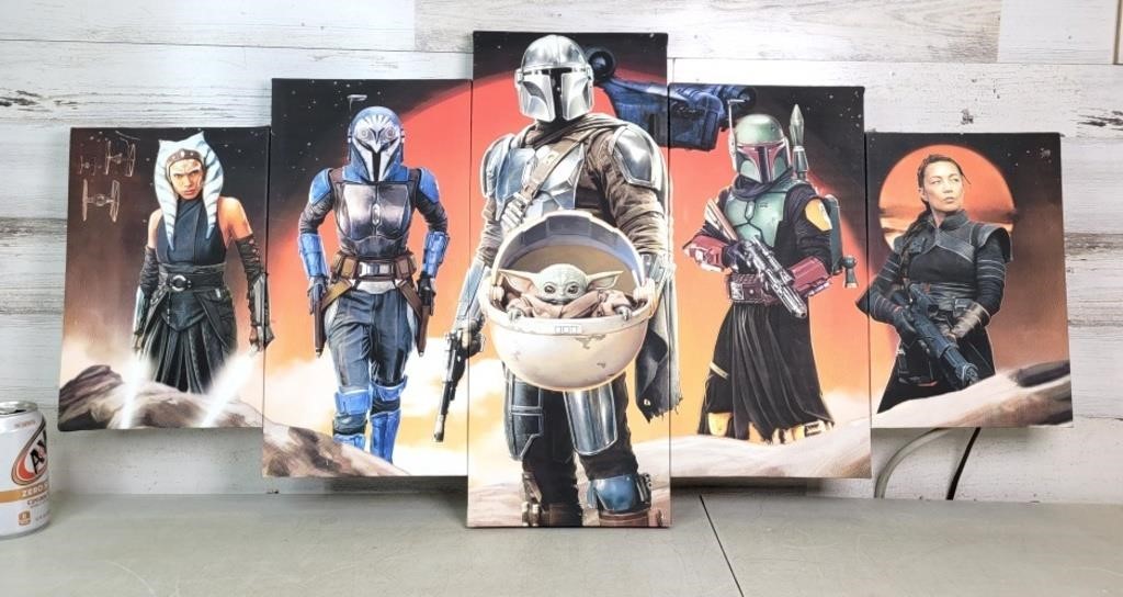 Star Wars Wall Hanging 40.5" × 20"