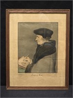 Hans Holbein Framed Lithography Print