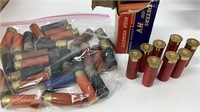 50+ mixed 12 Ga shotgun shells some are paper