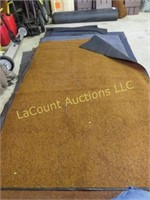 2 rubber backed matts  rug apx 45 x 68