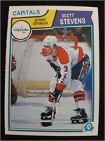 1983-84 O Pee Chee NHL Scott Stevens Rookie Card