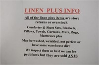 LINEN SIGN ONLY
