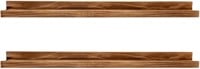 AZSKY 48-inch Wood Picture Ledge Shelf