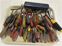 Lot of. Various Style Screwdrivers: Craftsman,