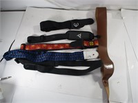 Lot of (6) Guitar Straps