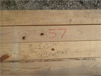 Lumber 16 2x6x14 Yellow Pine
