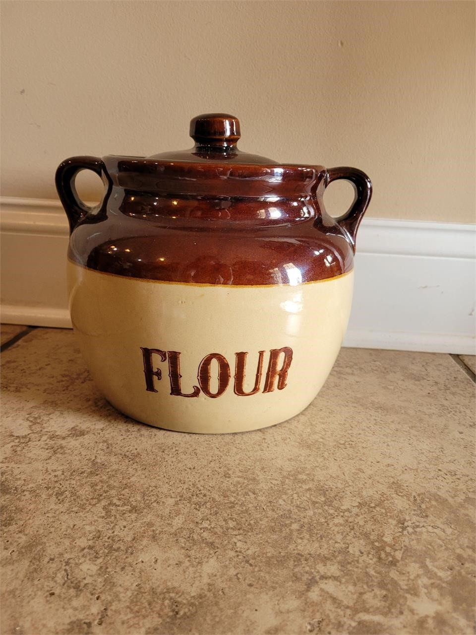 Monmouth USA Flour Jar