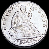 1855-O Seated Half Dollar XF