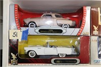 Die Cast Cars- '50 Studebaker & '57 Thunderbird