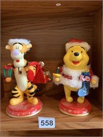 TIGGER AND POOH FIGURES