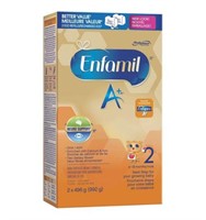 Enfamil a+ 2 Infant Formula Powder Refill BB JN