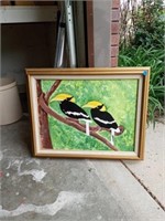 FRAMED PAINTING BY JOYCE A