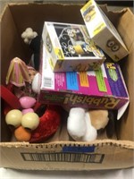 BOX TOYS, MINIONS, ELMO, MISC