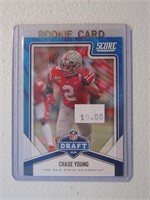 2020 SCORE NFL DRAFT CHASE YOUNG RC