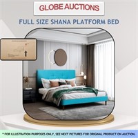 NEW FULL SIZE SHANA PLATFORM BED IN BOX (MSP:$530)
