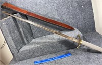 Brass Handle Double Edge Sword