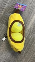 12” Plush Banana 2 in 1 Hide A Treat Toy