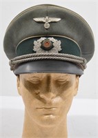 WWII German Wehrmacht Officer Visor