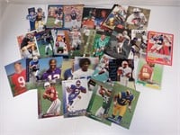 LOT OF 28 ROOKIE FOOTBALL CARDS
