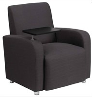$690 Gray Fabric Chair