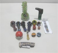 Pipes Knives & Misc. Smoking Items