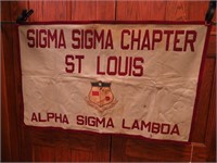 Vintage wool Sigma-Sigma-Chapter St. Louis Alpha