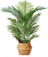 LOMANTO Fake Majesty Palm Plant 3Ft Artificial