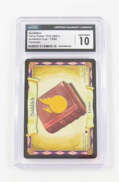 HARRY POTTER - QUIDDITCH (2001) GRADED 10