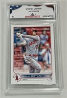 2022 Topps #1 Shohei Ohtani Card