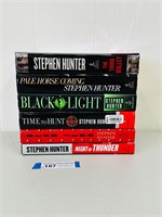 (6) Stephen Hunter Hard Cover Books