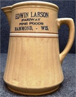 Edwin Larson Hammond, WI Red Wing Pitcher