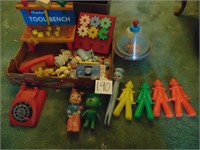 Box of Misc Toys