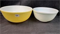 Pyrex Nesting Bowls 403 & 404