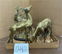 Brass Elk, Deer, Bells