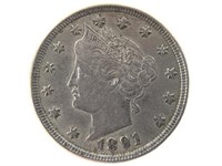 1891 Liberty Nickel