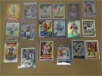 LOT OF 9 PANINI FOOTBALL CARDS RCS, JOSH ALLEN