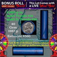 1-5 FREE BU Nickel rolls with win of this 1990-d S