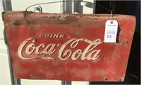 Coca Cola Hanging Metal Sign