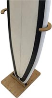 COR Surf Bamboo Surfboard Stand | Premium Standing