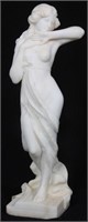 A. Cipriani Carved Marble Sculpture