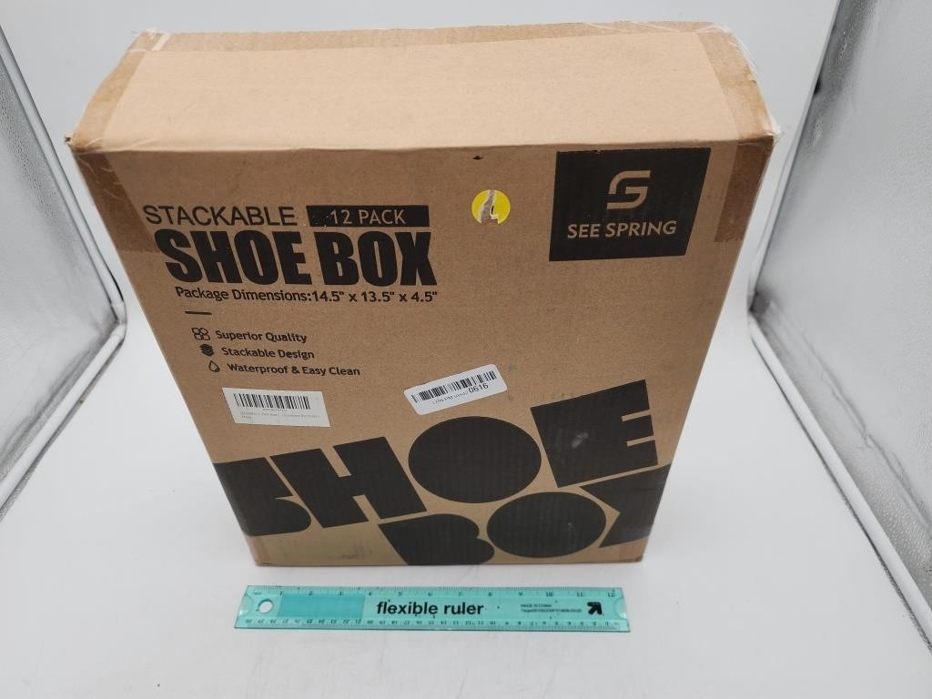 See Spring Stackable 12pk Shoe Box