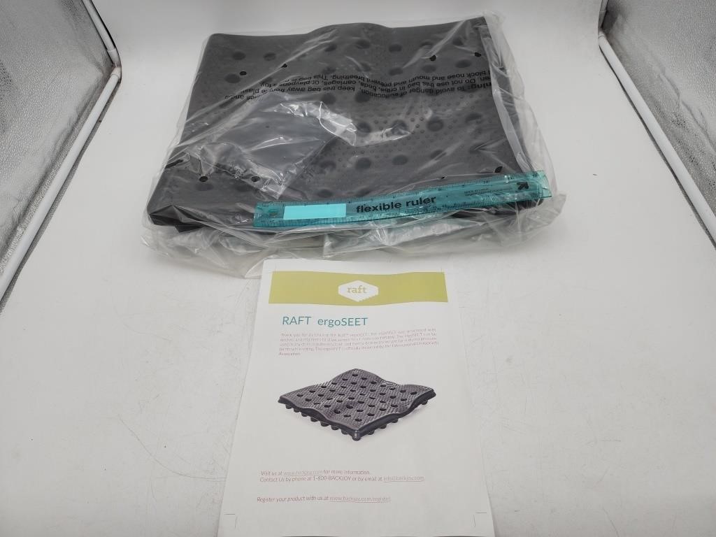 NEW RAFT ergoSEET Ergonomic Seat Cushion