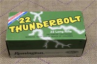 Brick of Remington Thunderbolt .22LR Ammunition