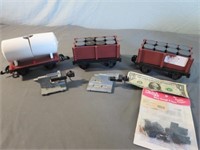 (3) HLW Plastic Train Cars + More!