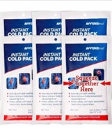 (New) AFFORDTEX Instant Cold Pack –10 Count
