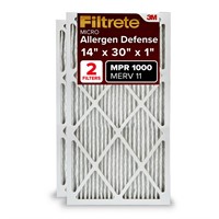 Filtrete 14x30x1 AC Furnace Air Filter, MERV 11, M