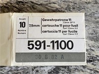 7,5mm 591-1100 Cartridges