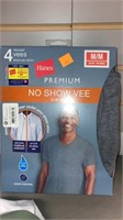 1 packs Hanes Medium shirts mens