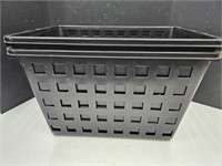 2 Nice Storage Baskets 14X 21X 13" H